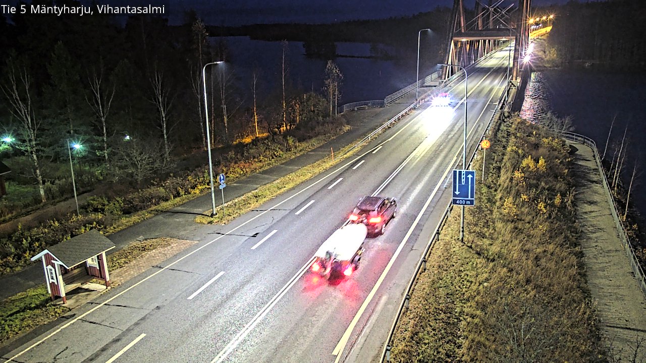 Kelikamerat Kuva Tie 5 Mäntyharju, Vihantasalmi, Mäntyharju, Etelä-Savo