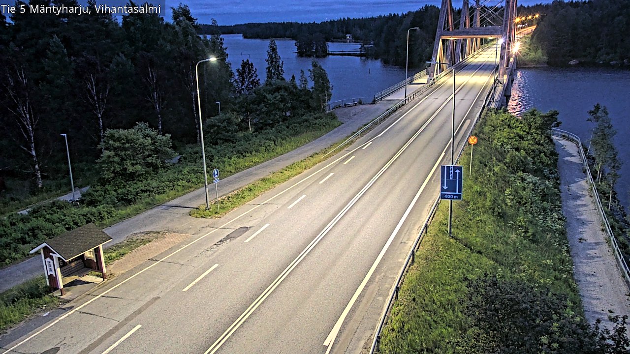 Kelikamerat Kuva Tie 5 Mäntyharju, Vihantasalmi, Mäntyharju, Etelä-Savo