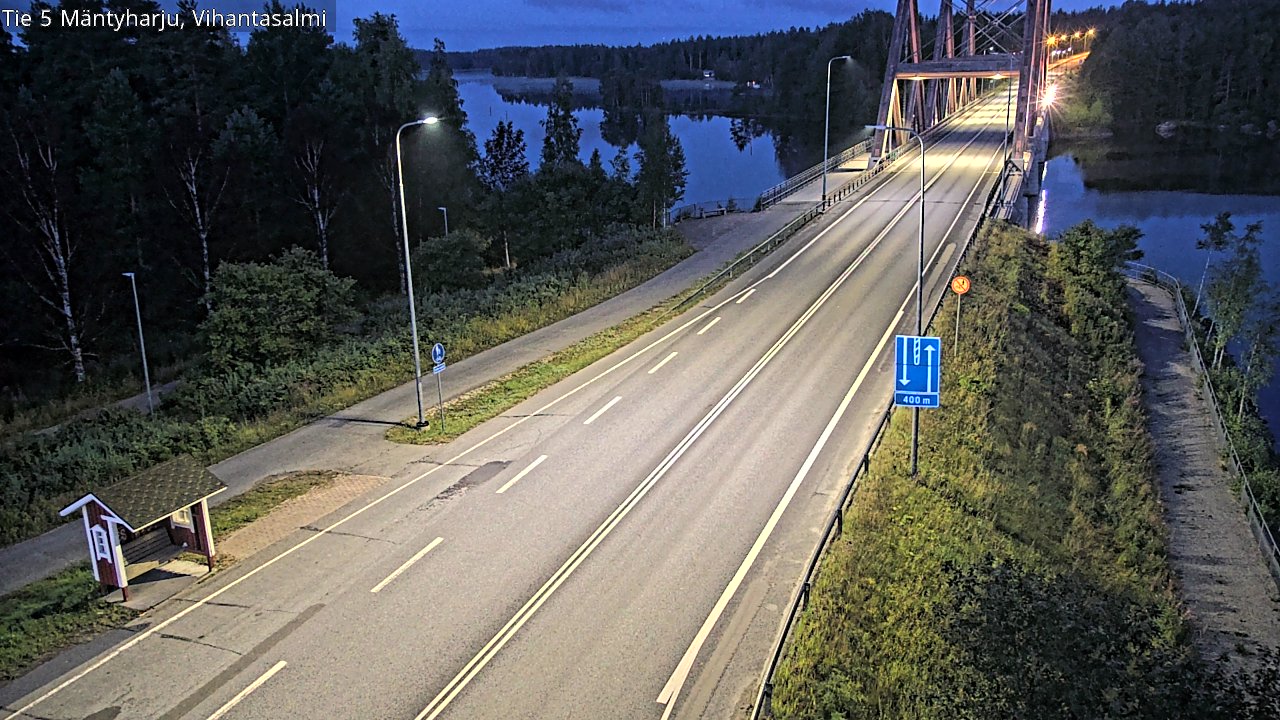 Kelikamerat Kuva Tie 5 Mäntyharju, Vihantasalmi, Mäntyharju, Etelä-Savo