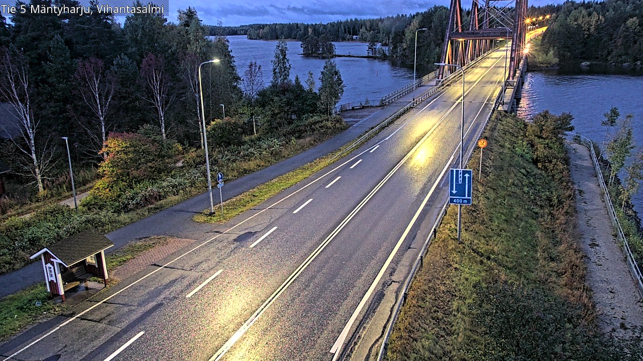 Kelikamerat Kuva Tie 5 Mäntyharju, Vihantasalmi, Mäntyharju, Etelä-Savo