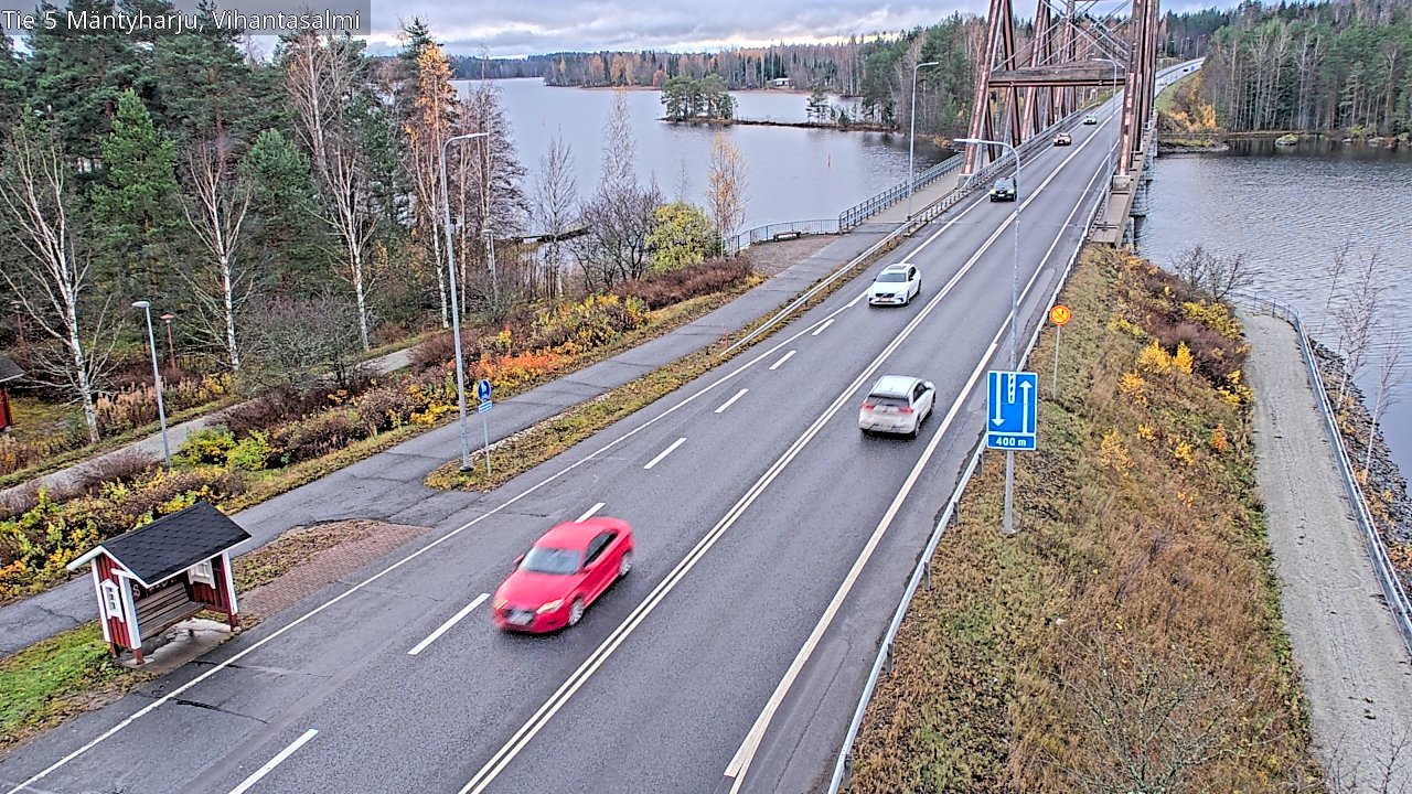 Kelikamerat Kuva Tie 5 Mäntyharju, Vihantasalmi, Mäntyharju, Etelä-Savo