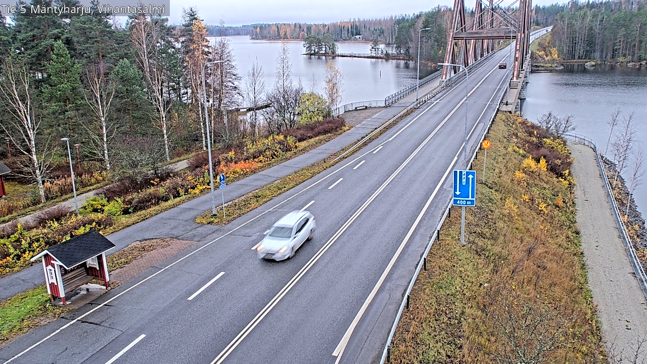 Kelikamerat Kuva Tie 5 Mäntyharju, Vihantasalmi, Mäntyharju, Etelä-Savo