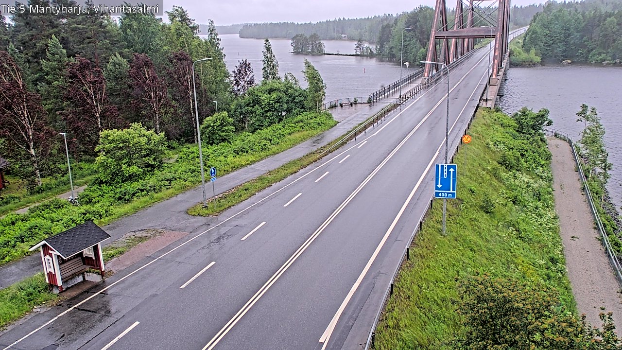 Kelikamerat Kuva Tie 5 Mäntyharju, Vihantasalmi, Mäntyharju, Etelä-Savo
