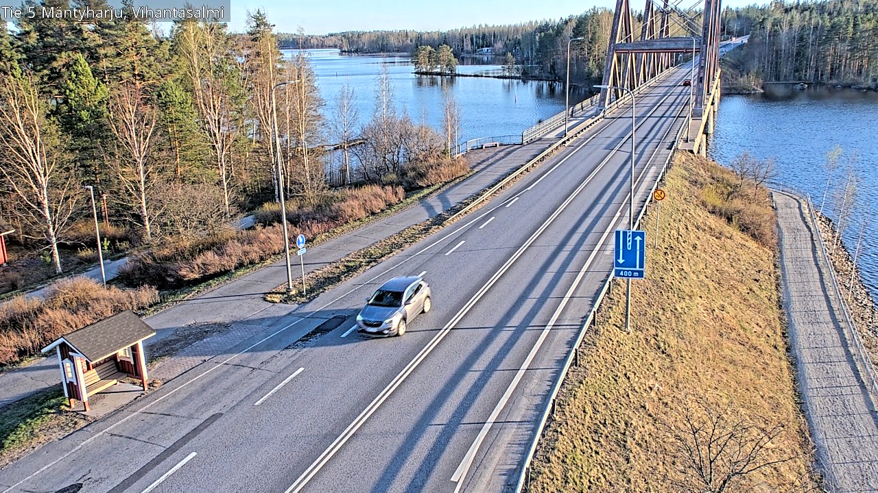 Weather Camera Image Road 5 Mäntyharju, Vihantasalm, Mäntyharju, Etelä-Savo