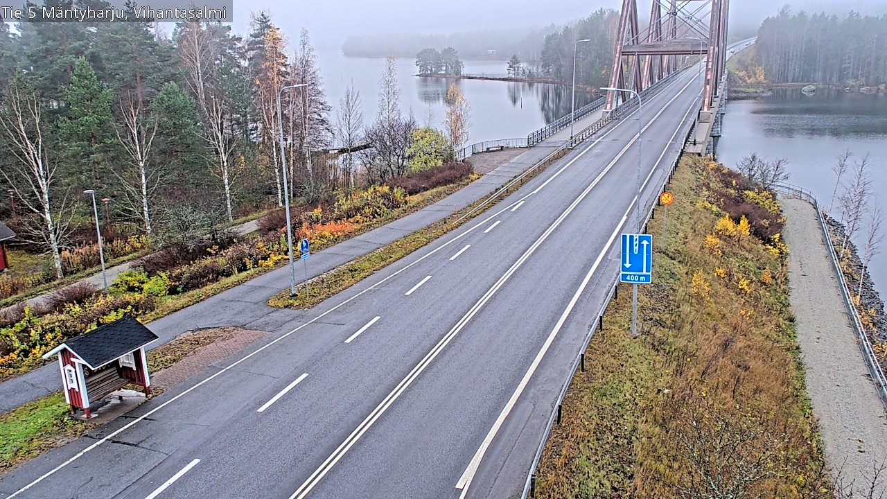 Kelikamerat Kuva Tie 5 Mäntyharju, Vihantasalmi, Mäntyharju, Etelä-Savo