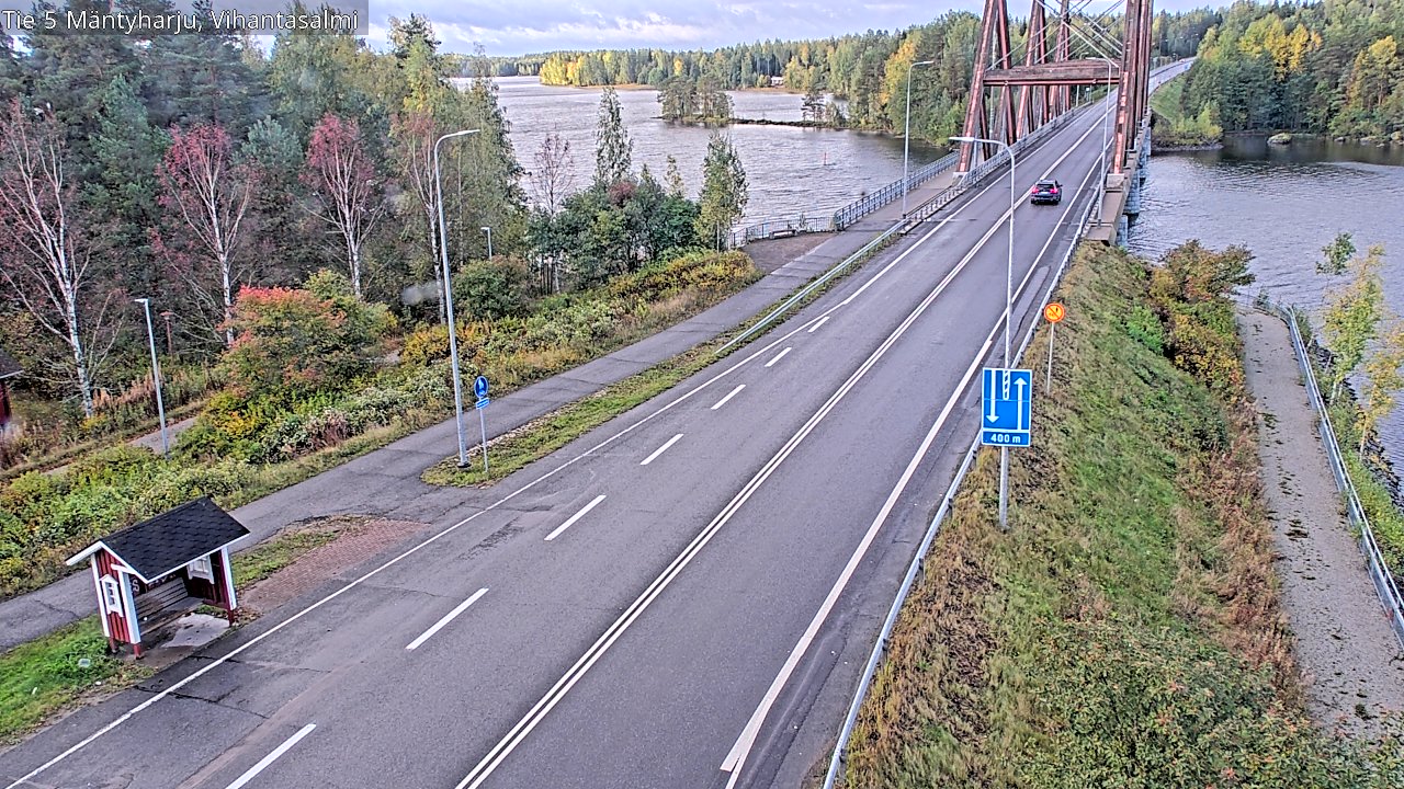 Kelikamerat Kuva Tie 5 Mäntyharju, Vihantasalmi, Mäntyharju, Etelä-Savo
