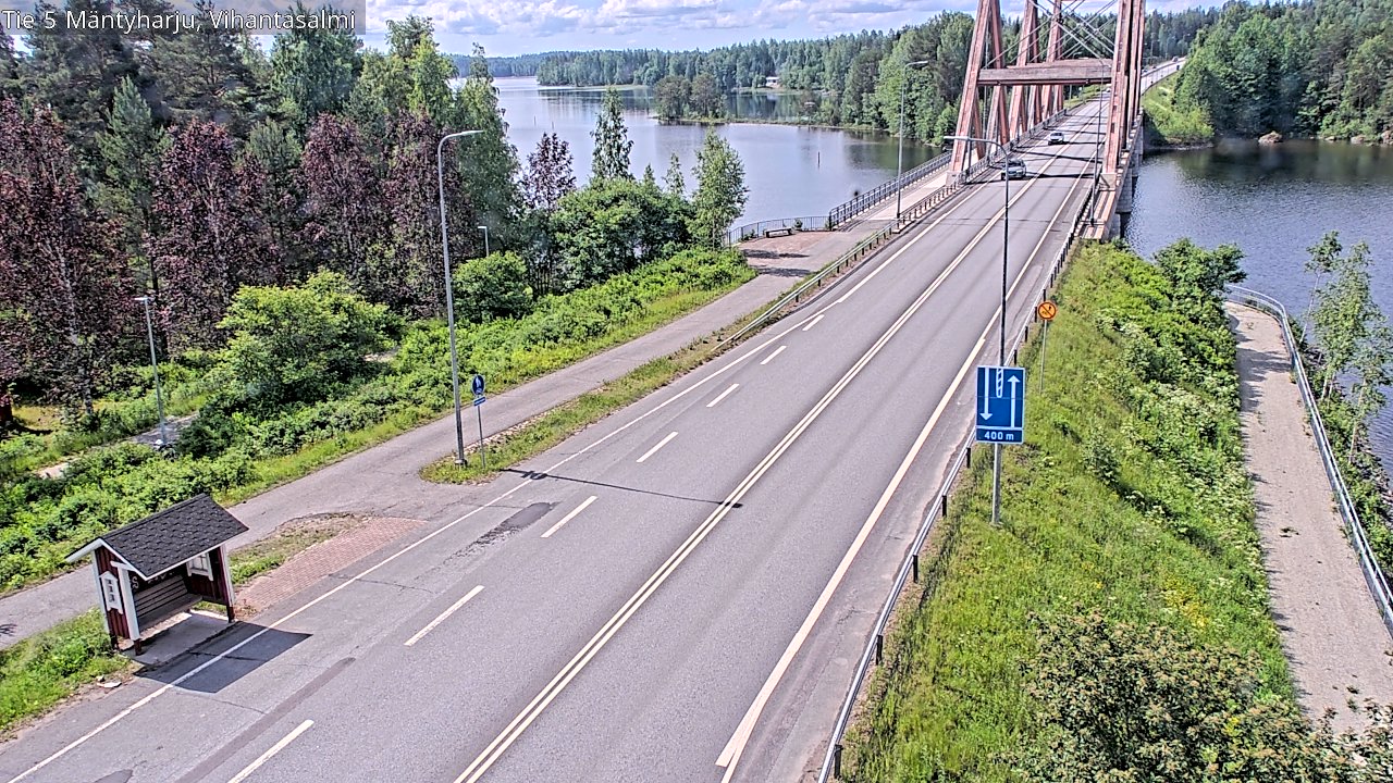 Kelikamerat Kuva Tie 5 Mäntyharju, Vihantasalmi, Mäntyharju, Etelä-Savo