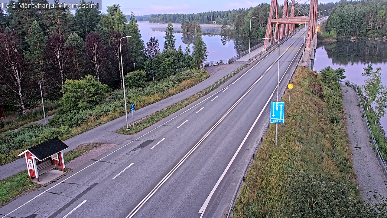 Kelikamerat Kuva Tie 5 Mäntyharju, Vihantasalmi, Mäntyharju, Etelä-Savo