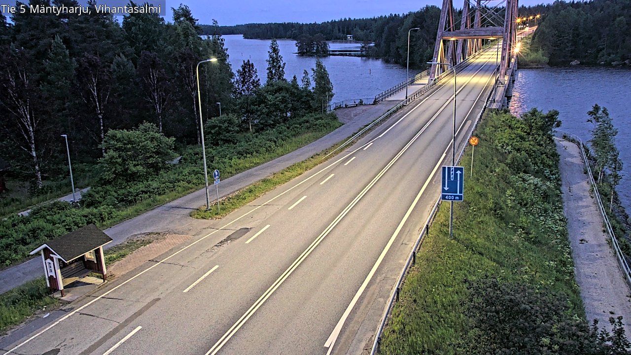 Kelikamerat Kuva Tie 5 Mäntyharju, Vihantasalmi, Mäntyharju, Etelä-Savo