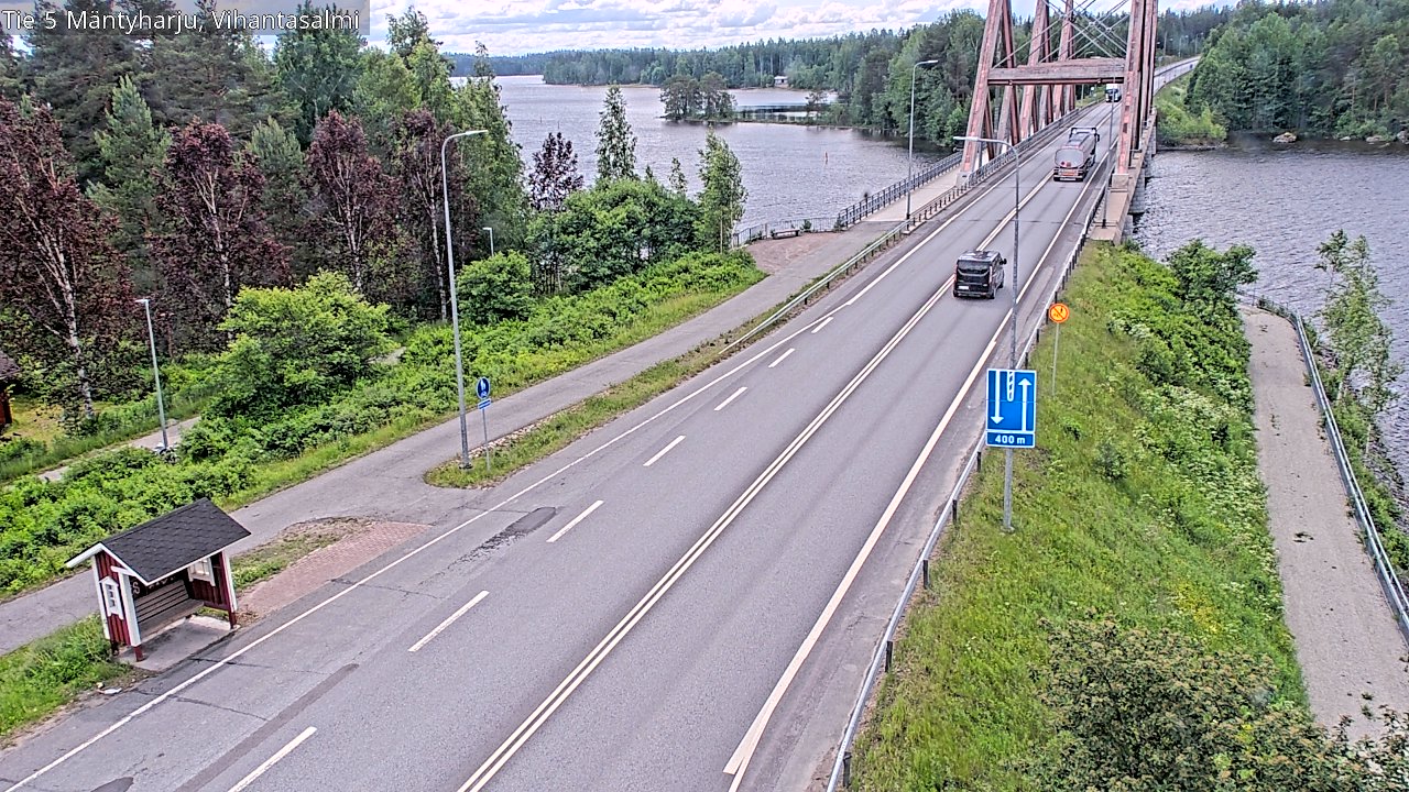 Kelikamerat Kuva Tie 5 Mäntyharju, Vihantasalmi, Mäntyharju, Etelä-Savo