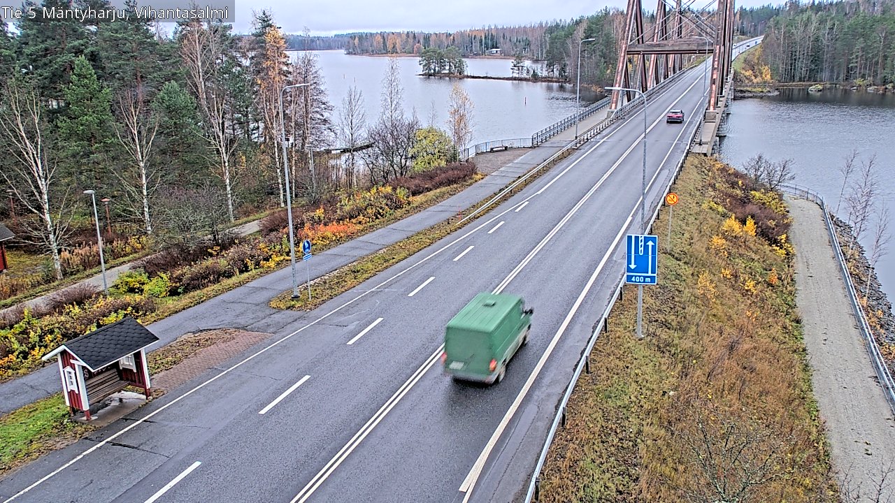 Kelikamerat Kuva Tie 5 Mäntyharju, Vihantasalmi, Mäntyharju, Etelä-Savo