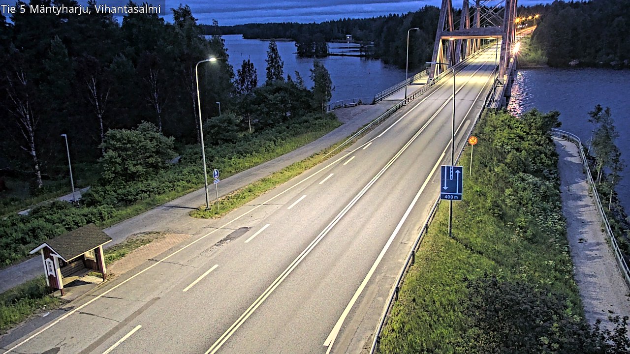 Kelikamerat Kuva Tie 5 Mäntyharju, Vihantasalmi, Mäntyharju, Etelä-Savo