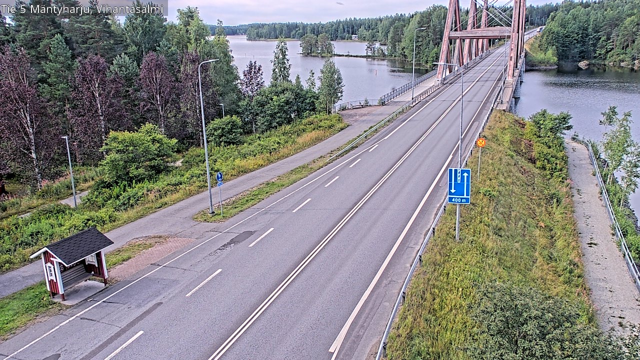 Kelikamerat Kuva Tie 5 Mäntyharju, Vihantasalmi, Mäntyharju, Etelä-Savo