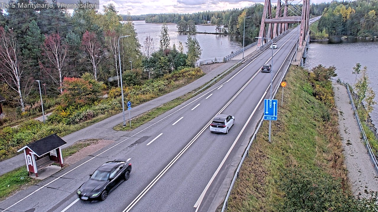 Kelikamerat Kuva Tie 5 Mäntyharju, Vihantasalmi, Mäntyharju, Etelä-Savo