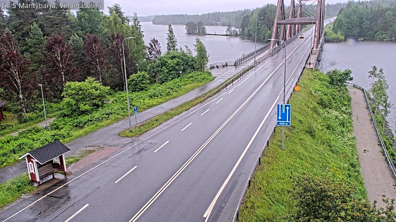 Kelikamerat Kuva Tie 5 Mäntyharju, Vihantasalmi, Mäntyharju, Etelä-Savo