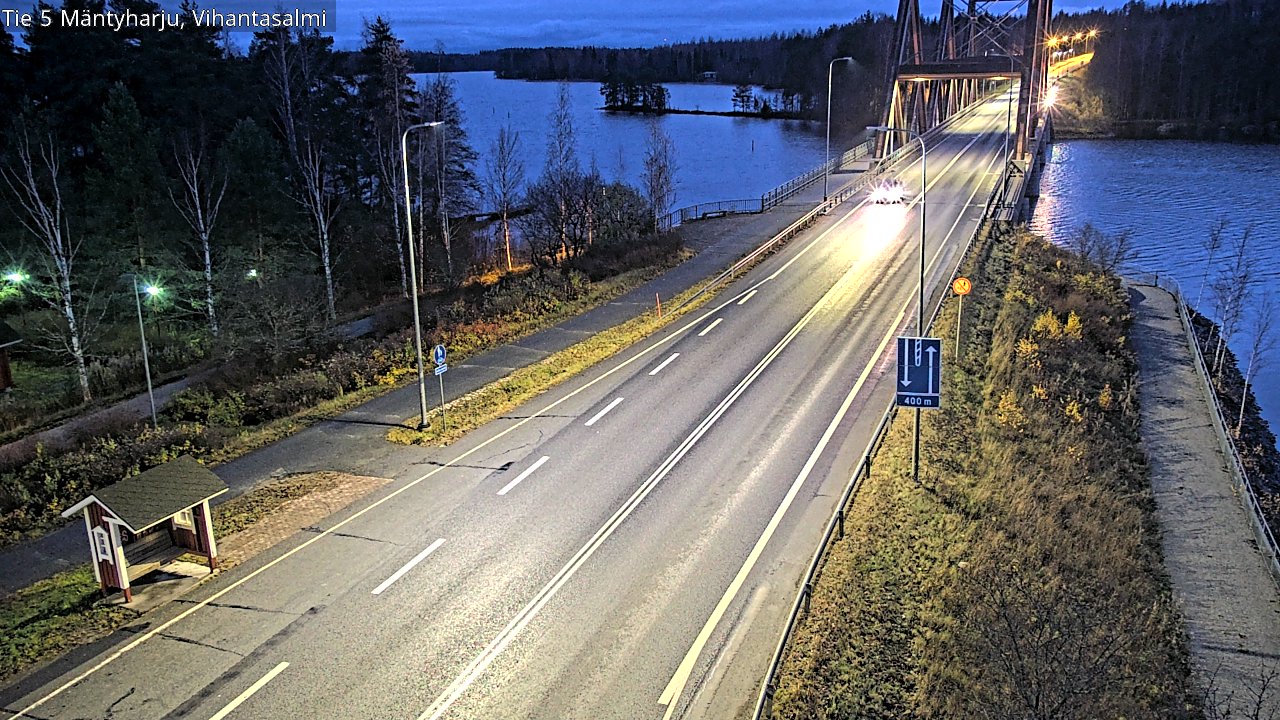 Kelikamerat Kuva Tie 5 Mäntyharju, Vihantasalmi, Mäntyharju, Etelä-Savo