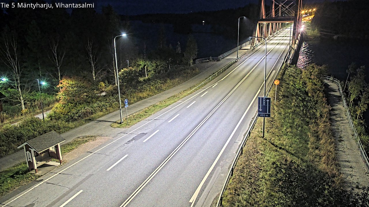 Kelikamerat Kuva Tie 5 Mäntyharju, Vihantasalmi, Mäntyharju, Etelä-Savo