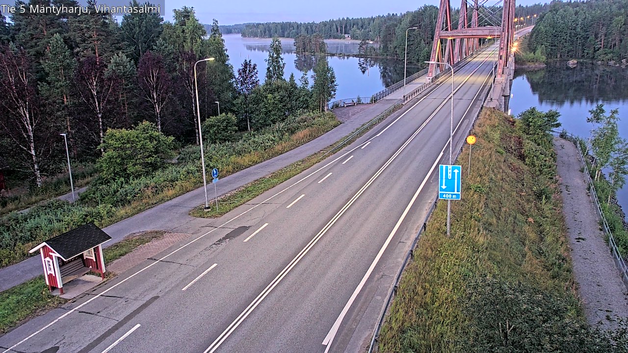Kelikamerat Kuva Tie 5 Mäntyharju, Vihantasalmi, Mäntyharju, Etelä-Savo