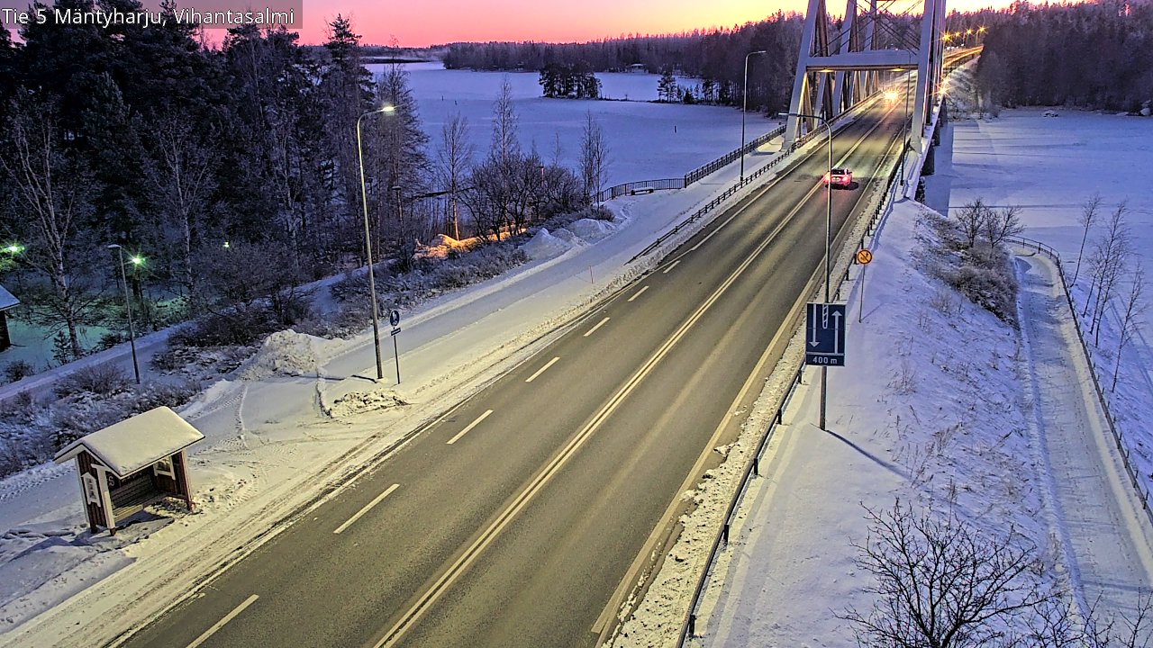 Kelikamerat Kuva Tie 5 Mäntyharju, Vihantasalmi, Mäntyharju, Etelä-Savo