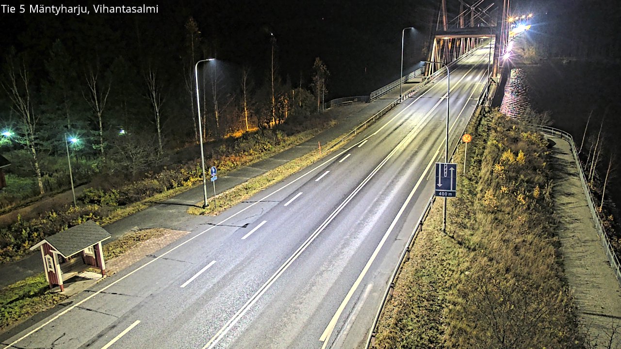 Kelikamerat Kuva Tie 5 Mäntyharju, Vihantasalmi, Mäntyharju, Etelä-Savo