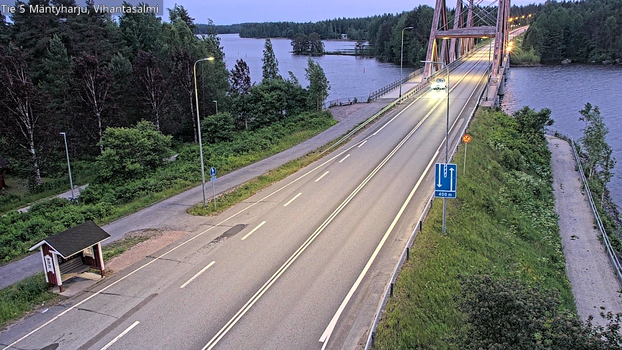 Kelikamerat Kuva Tie 5 Mäntyharju, Vihantasalmi, Mäntyharju, Etelä-Savo