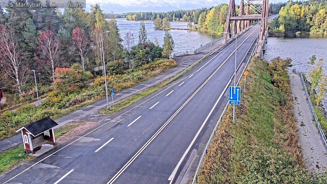 Kelikamerat Kuva Tie 5 Mäntyharju, Vihantasalmi, Mäntyharju, Etelä-Savo