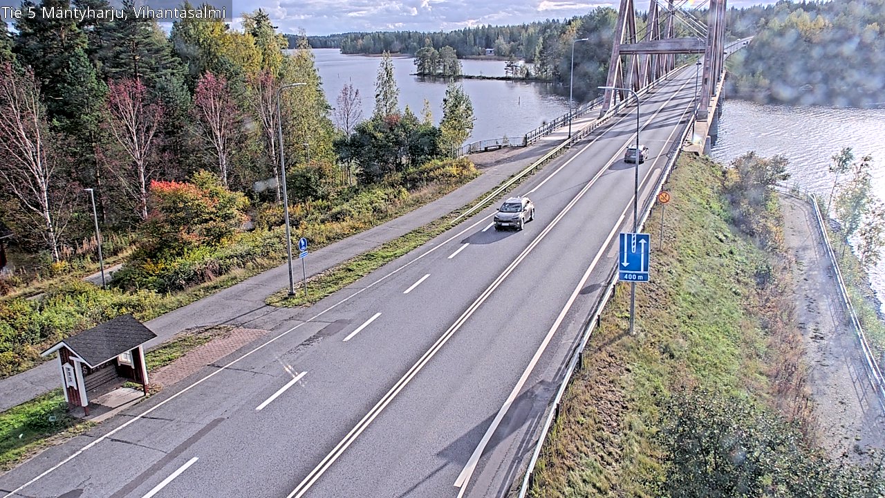 Kelikamerat Kuva Tie 5 Mäntyharju, Vihantasalmi, Mäntyharju, Etelä-Savo