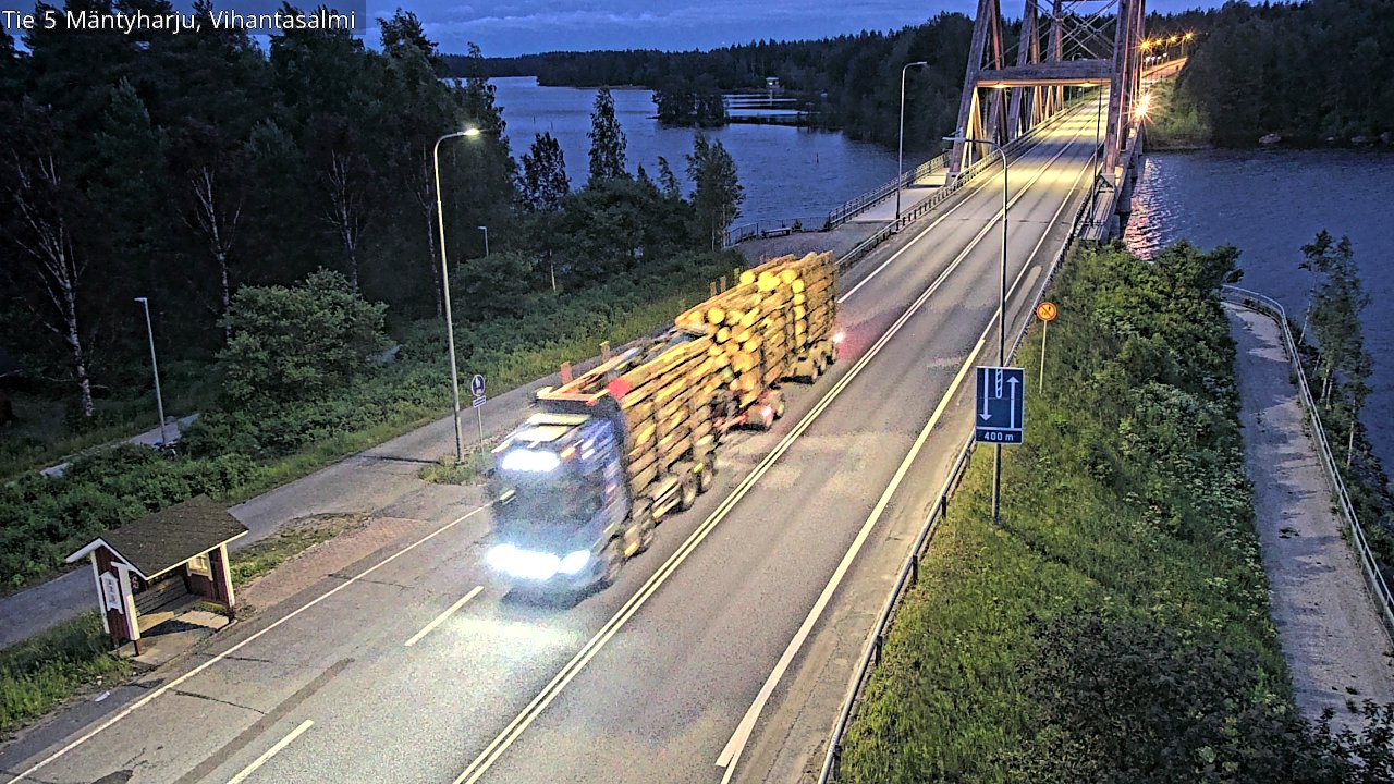 Kelikamerat Kuva Tie 5 Mäntyharju, Vihantasalmi, Mäntyharju, Etelä-Savo