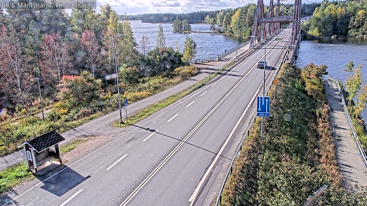 Kelikamerat Kuva Tie 5 Mäntyharju, Vihantasalmi, Mäntyharju, Etelä-Savo