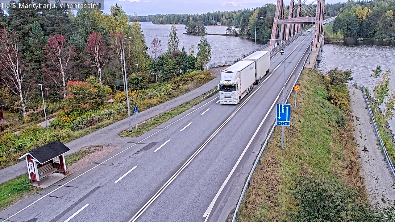 Kelikamerat Kuva Tie 5 Mäntyharju, Vihantasalmi, Mäntyharju, Etelä-Savo