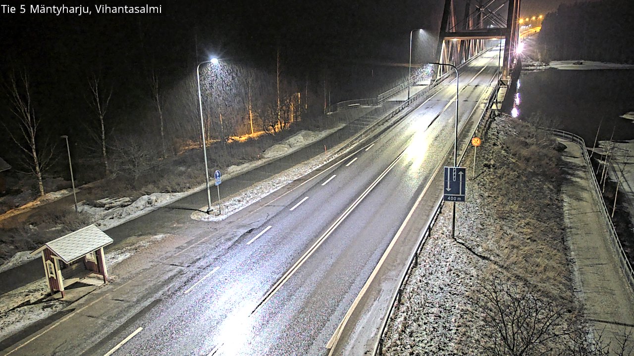 Weather Camera Image Road 5 Mäntyharju, Vihantasalm, Mäntyharju, Etelä-Savo