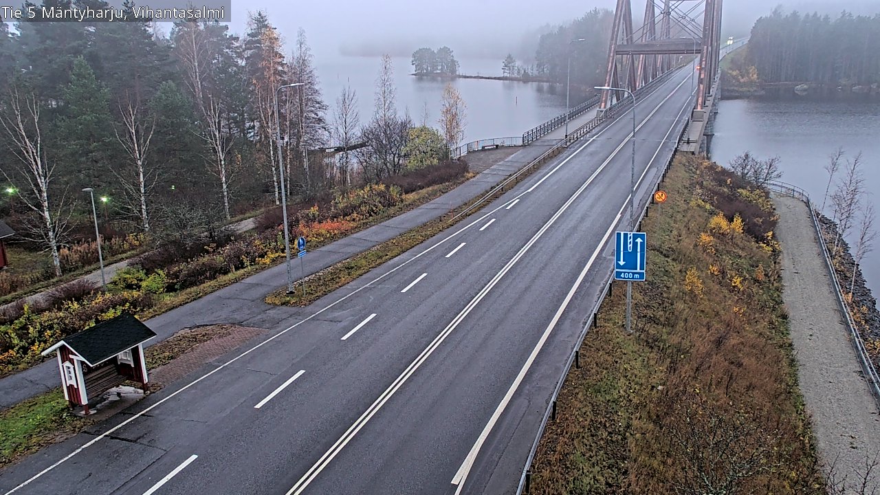 Kelikamerat Kuva Tie 5 Mäntyharju, Vihantasalmi, Mäntyharju, Etelä-Savo