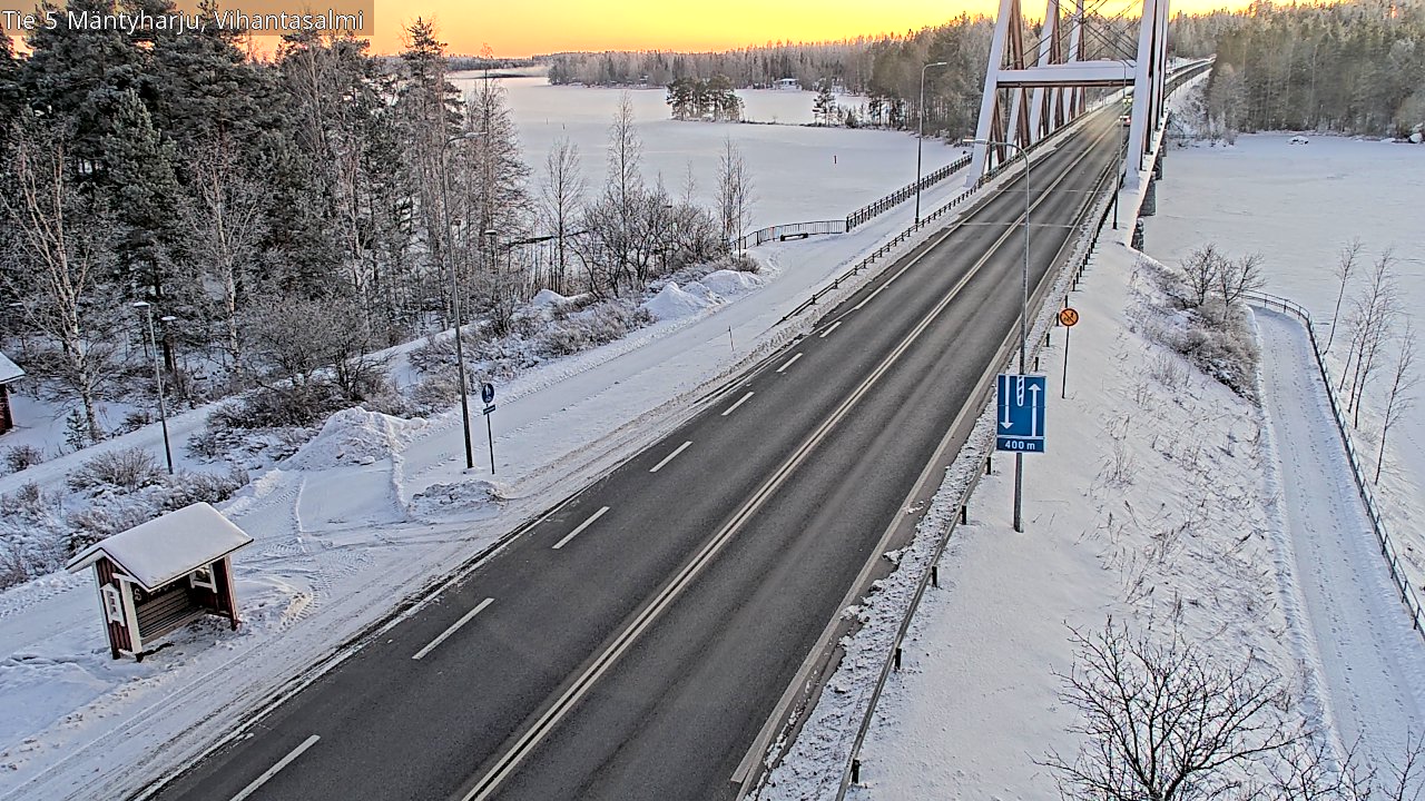 Kelikamerat Kuva Tie 5 Mäntyharju, Vihantasalmi, Mäntyharju, Etelä-Savo