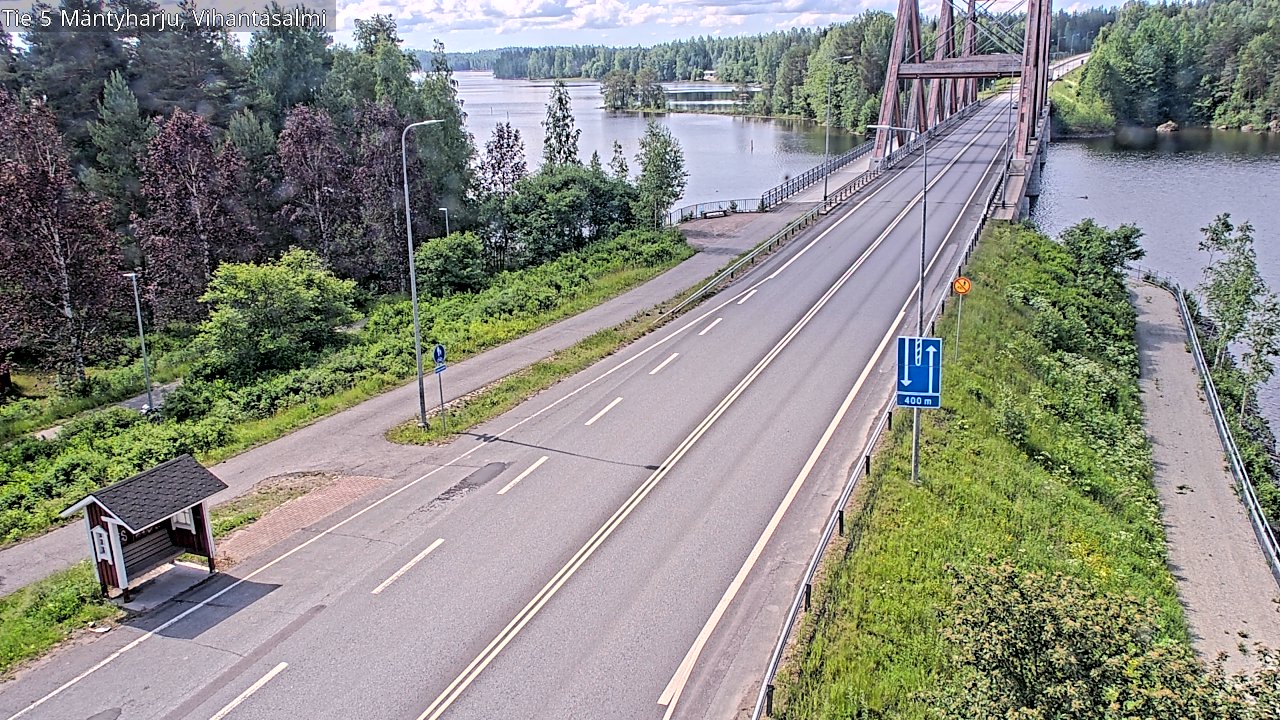 Kelikamerat Kuva Tie 5 Mäntyharju, Vihantasalmi, Mäntyharju, Etelä-Savo