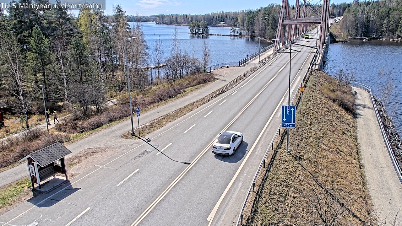 Weather Camera Image Road 5 Mäntyharju, Vihantasalm, Mäntyharju, Etelä-Savo
