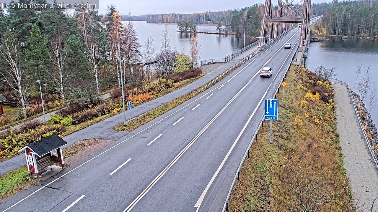 Kelikamerat Kuva Tie 5 Mäntyharju, Vihantasalmi, Mäntyharju, Etelä-Savo