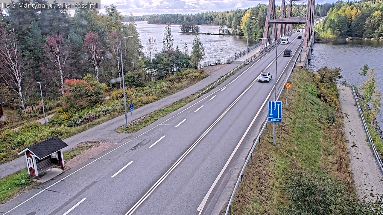 Kelikamerat Kuva Tie 5 Mäntyharju, Vihantasalmi, Mäntyharju, Etelä-Savo
