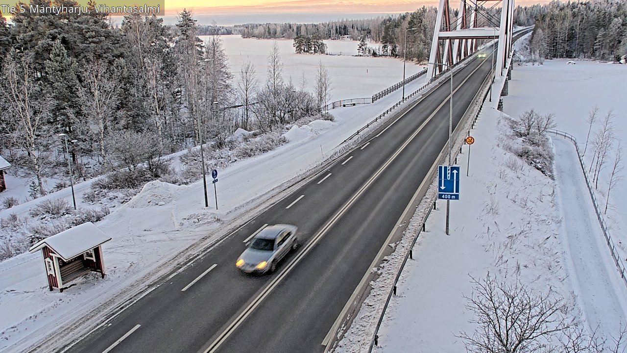Kelikamerat Kuva Tie 5 Mäntyharju, Vihantasalmi, Mäntyharju, Etelä-Savo