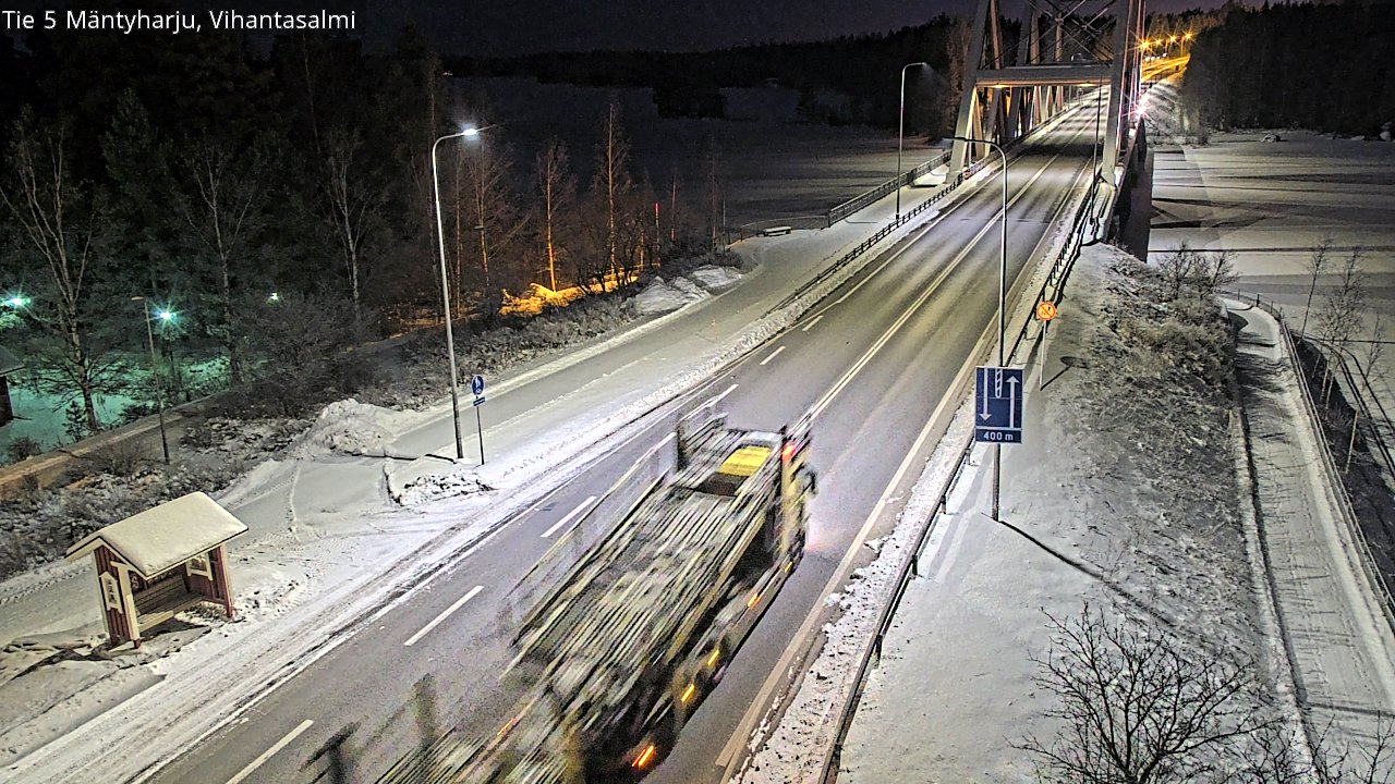 Kelikamerat Kuva Tie 5 Mäntyharju, Vihantasalmi, Mäntyharju, Etelä-Savo