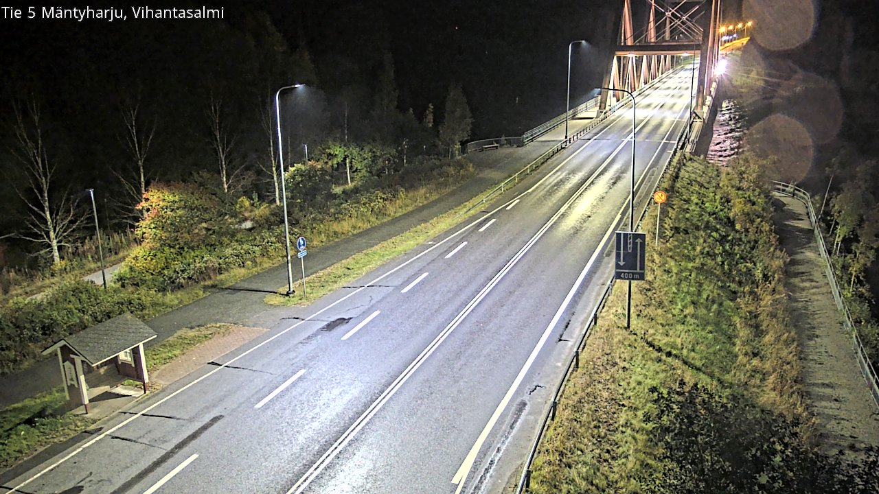Kelikamerat Kuva Tie 5 Mäntyharju, Vihantasalmi, Mäntyharju, Etelä-Savo