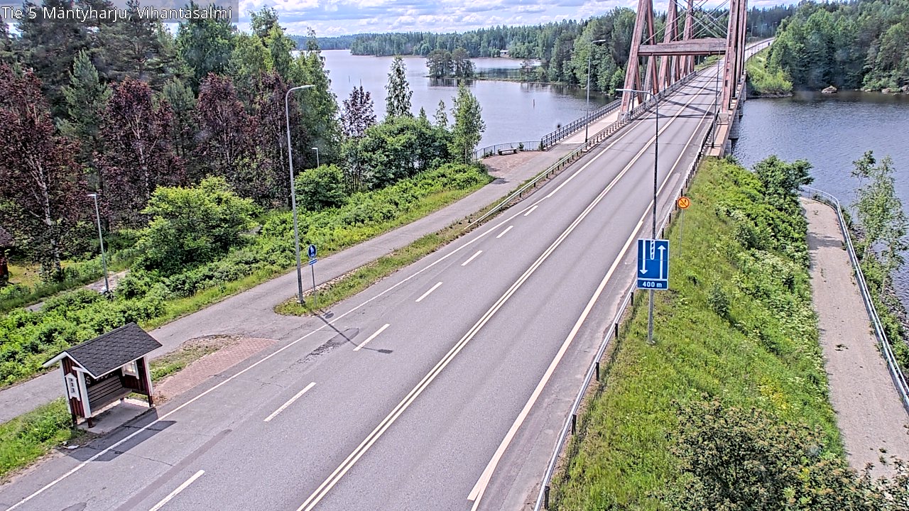 Kelikamerat Kuva Tie 5 Mäntyharju, Vihantasalmi, Mäntyharju, Etelä-Savo