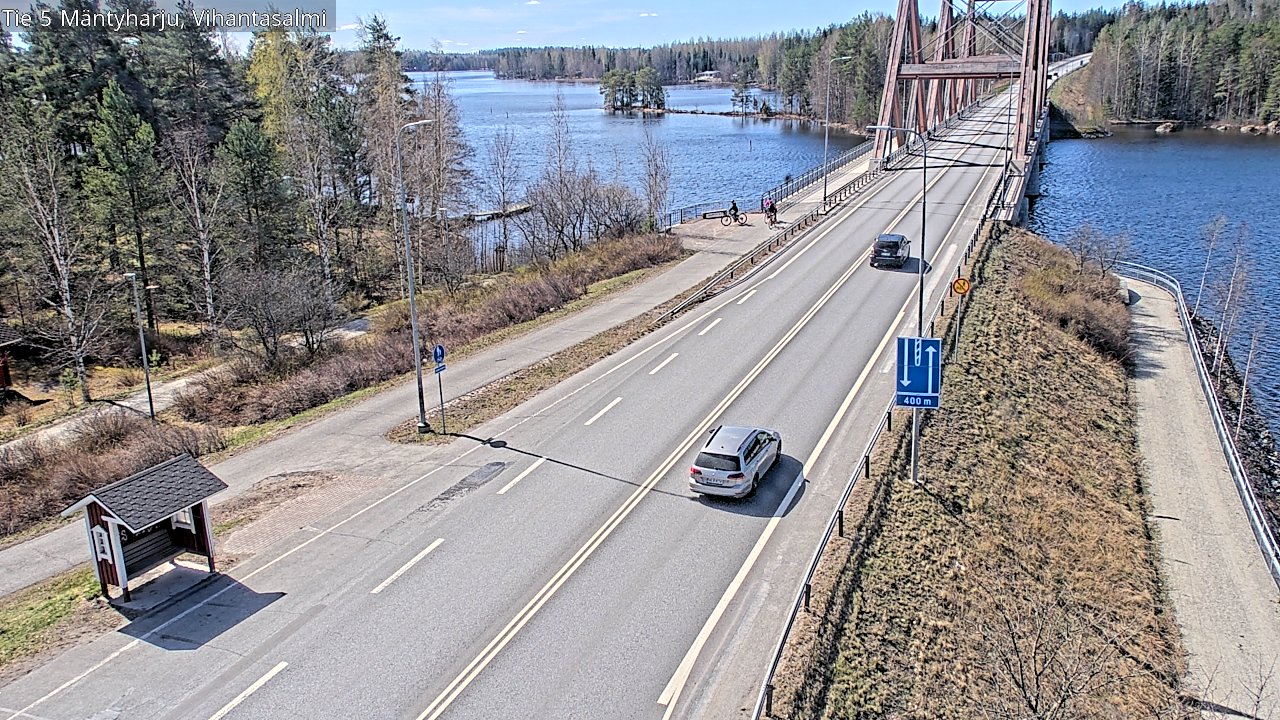 Weather Camera Image Road 5 Mäntyharju, Vihantasalm, Mäntyharju, Etelä-Savo