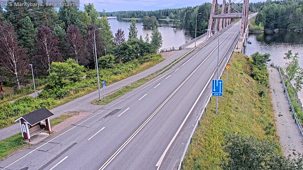 Kelikamerat Kuva Tie 5 Mäntyharju, Vihantasalmi, Mäntyharju, Etelä-Savo
