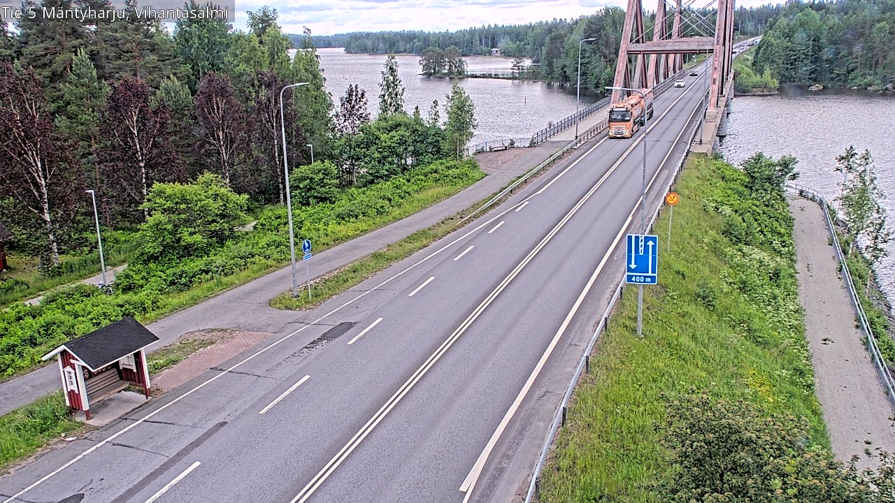 Kelikamerat Kuva Tie 5 Mäntyharju, Vihantasalmi, Mäntyharju, Etelä-Savo