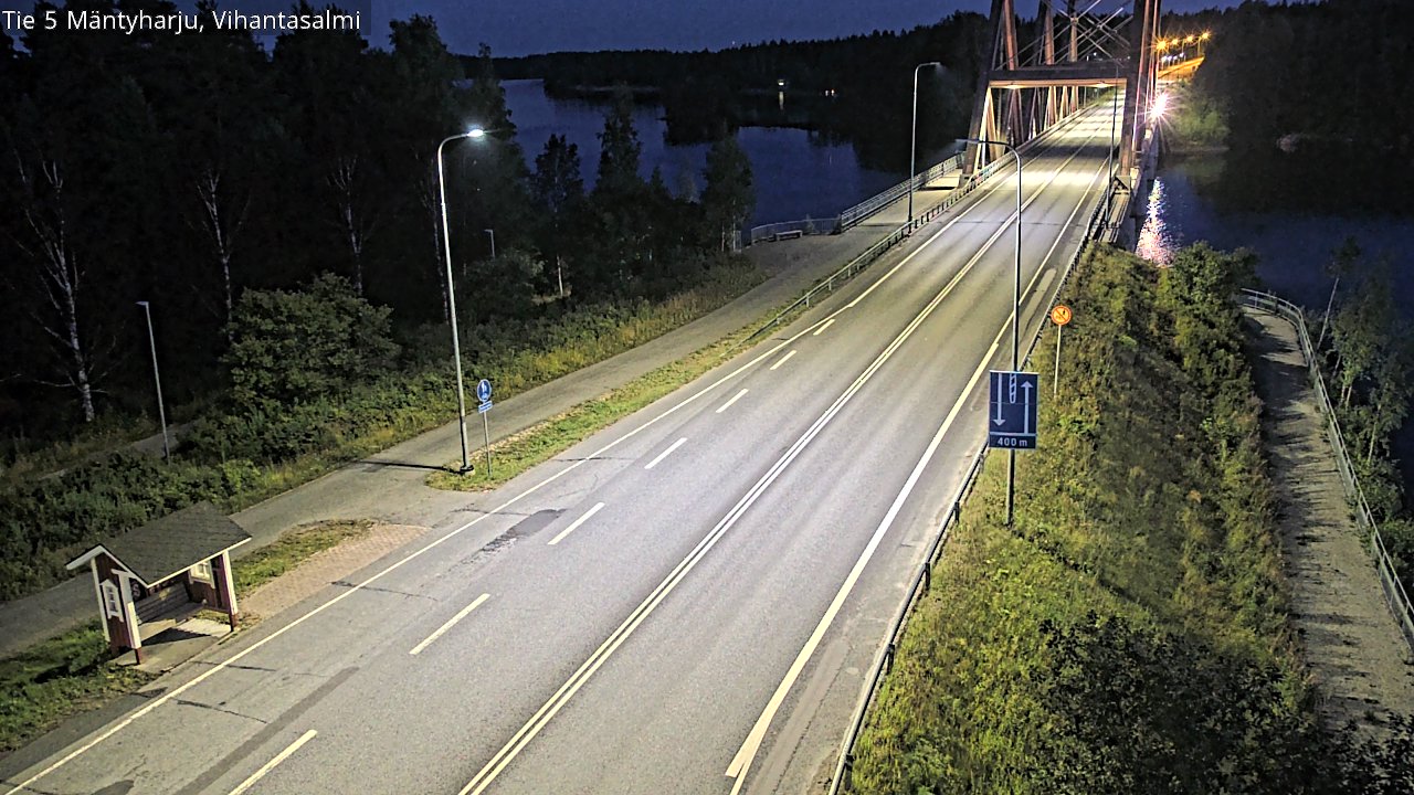Kelikamerat Kuva Tie 5 Mäntyharju, Vihantasalmi, Mäntyharju, Etelä-Savo