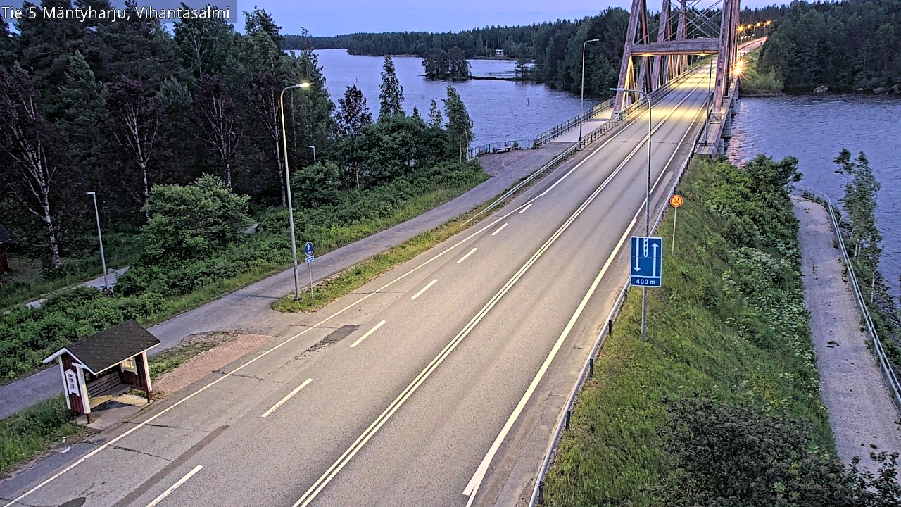 Kelikamerat Kuva Tie 5 Mäntyharju, Vihantasalmi, Mäntyharju, Etelä-Savo
