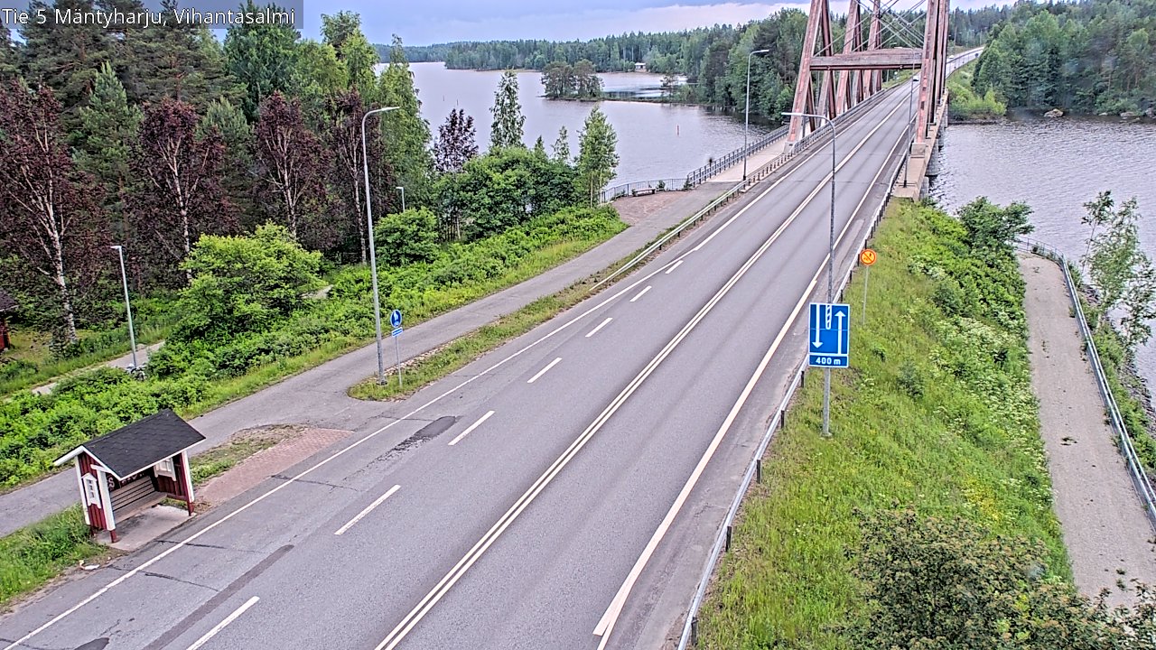 Kelikamerat Kuva Tie 5 Mäntyharju, Vihantasalmi, Mäntyharju, Etelä-Savo