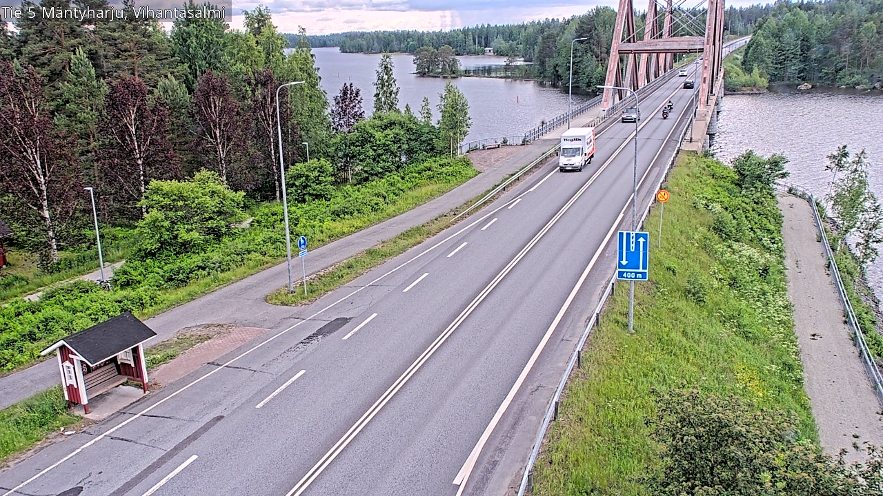 Kelikamerat Kuva Tie 5 Mäntyharju, Vihantasalmi, Mäntyharju, Etelä-Savo