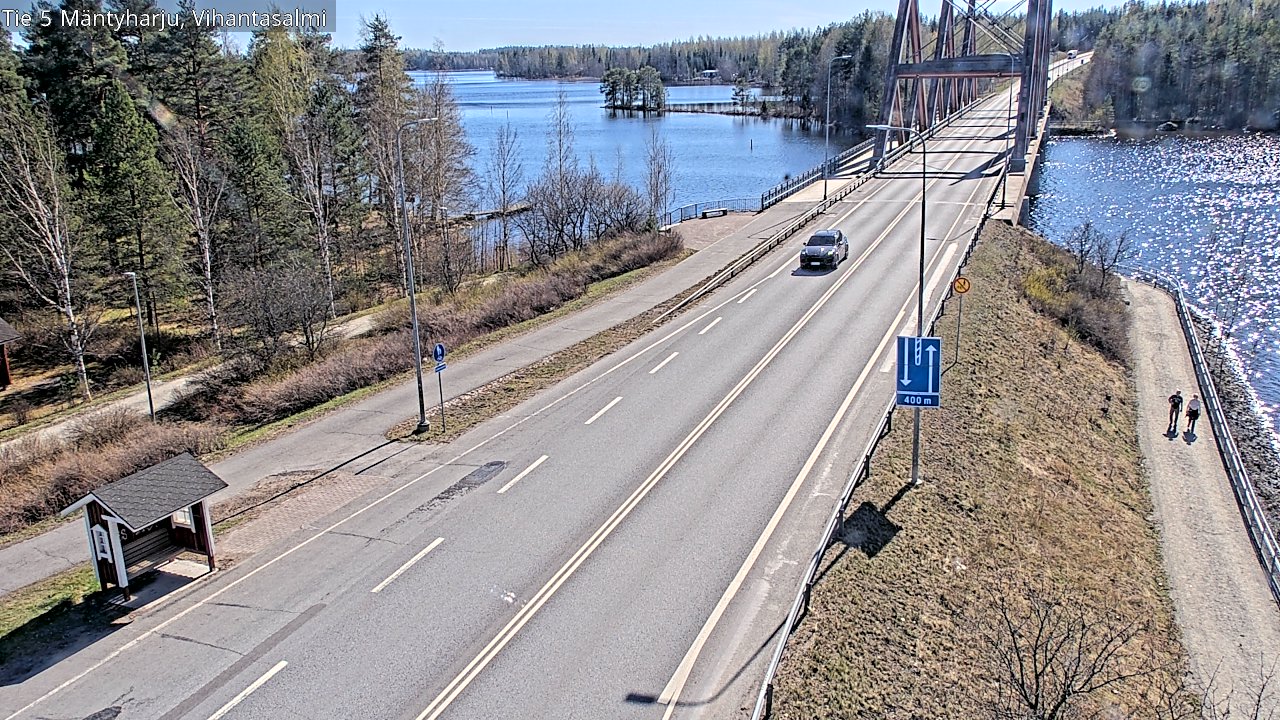 Weather Camera Image Road 5 Mäntyharju, Vihantasalm, Mäntyharju, Etelä-Savo