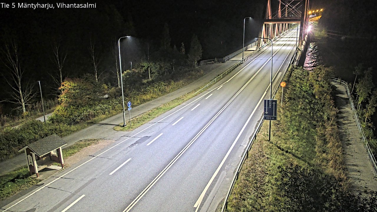 Kelikamerat Kuva Tie 5 Mäntyharju, Vihantasalmi, Mäntyharju, Etelä-Savo
